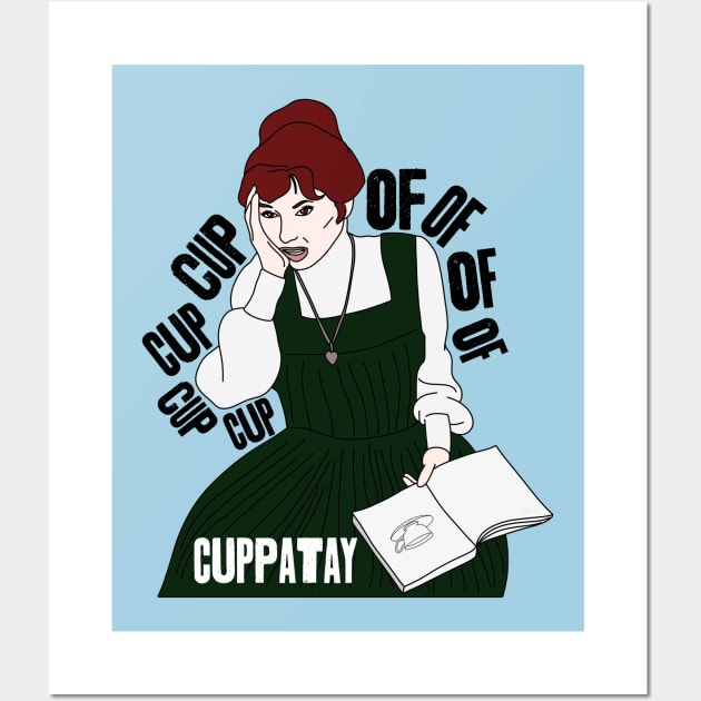 Eliza Doolittle’s Cup of Tea Wall Art by thecompassrose